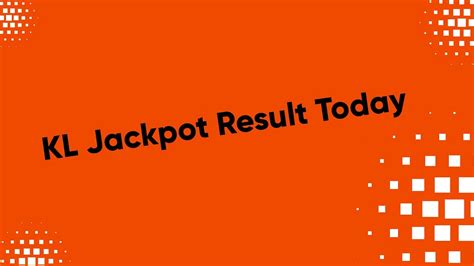 jackpot kl|KL Jackpot Result Today .